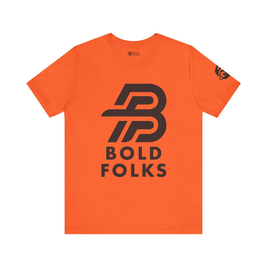 Bold Folks Signature Series Tee — Street Orange | Not just a Tee. It’s Energy.